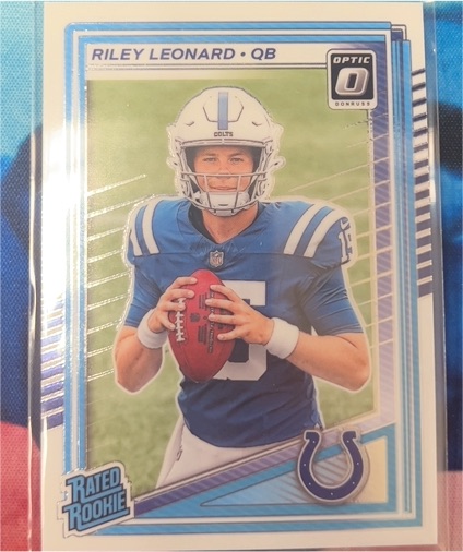 2025 Donruss Optic #255 Riley Leonard — front