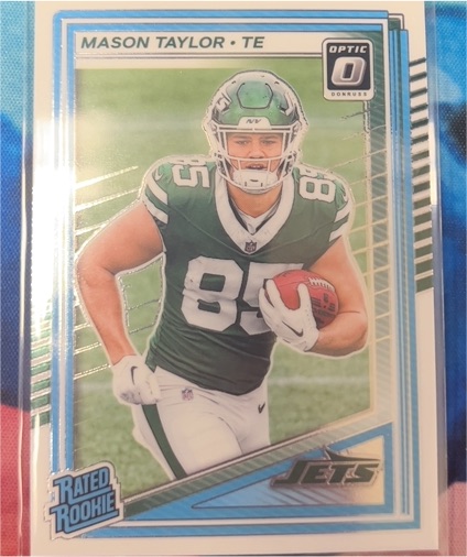 2025 Donruss Optic #328 Mason Taylor — front