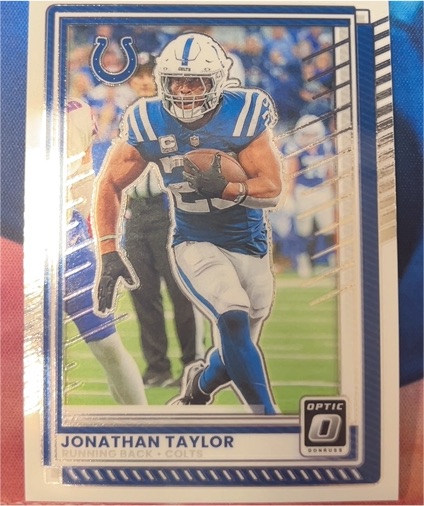 2025 Donruss Optic # Jonathan Taylor — front