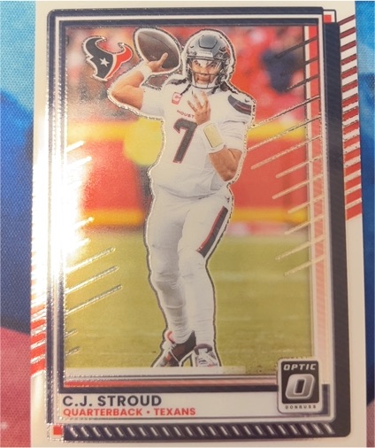2025 Donruss Optic #162 C.J. Stroud — front