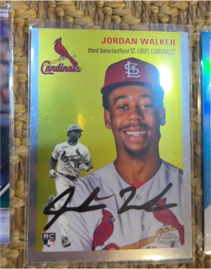 2023 Topps Chrome Platinum Anniversary #250 Jordan Walker — front