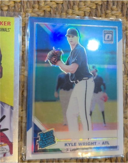 2019 Donruss Optic #44 Kyle Wright — front