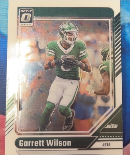 2024 Donruss Optic #153 Garrett Wilson — front