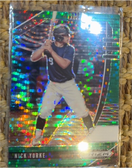 2020 Panini Prizm #1 Nick Yorke — front