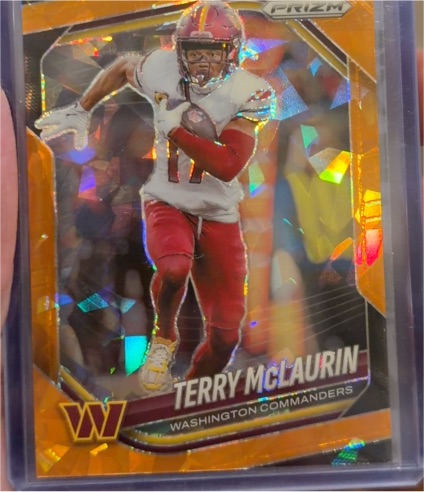 2025 Panini Prizm #223 Terry McLaurin — front