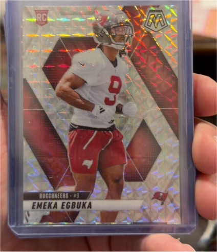 2025 Panini Mosaic #376 Emeka Egbuka — front