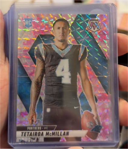 2025 Panini Mosaic #274 Tetairoa McMillan — front