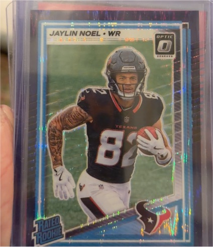 2025 Donruss Optic #241 Jaylin Noel — front
