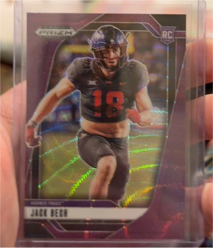 2025 Panini Prizm Draft Picks #118 Jack Bech — front