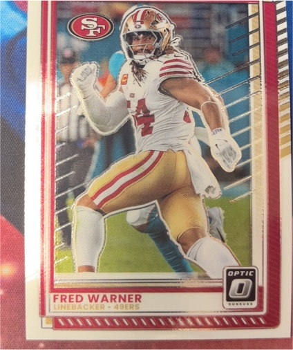 2025 Donruss Optic #131 Fred Warner — front