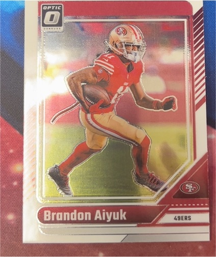 2024 Panini Donruss Optic #173 Brandon Aiyuk — front