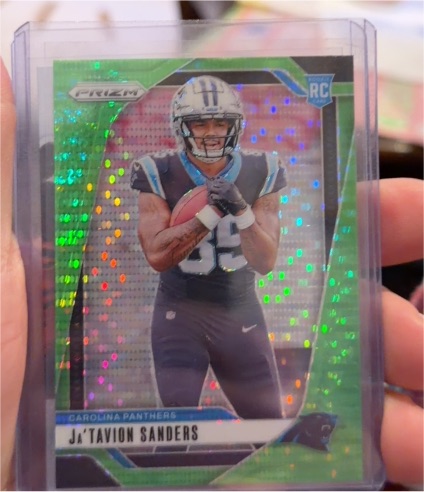 2024 Panini Prizm #343 Ja'Tavion Sanders — front