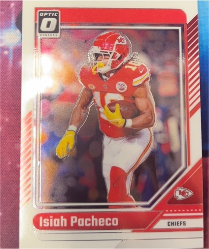2024 Panini Donruss Optic #95 Isiah Pacheco — front