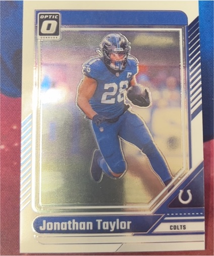 2024 Panini Donruss Optic #83 Jonathan Taylor — front