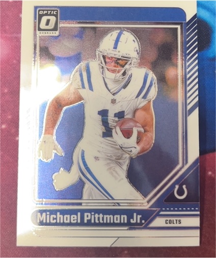2024 Panini Donruss Optic #85 Michael Pittman Jr. — front