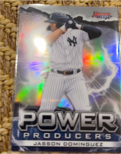 2020 Bowman's Best Power Producers #PP-JD Jasson Dominguez — front