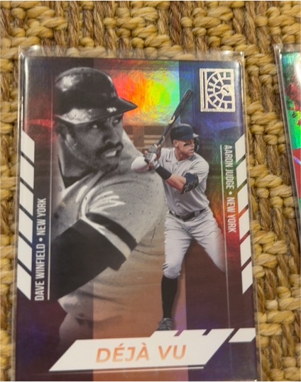 2022 Panini Capstone #DV-10 Aaron Judge, Dave Winfield — front