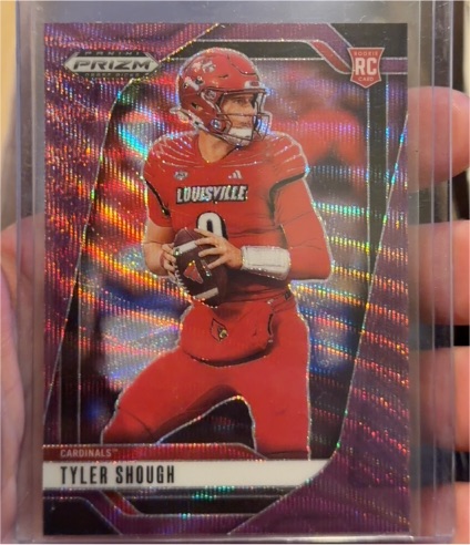 2025 Panini Prizm Draft Picks #49 Tyler Shough — front