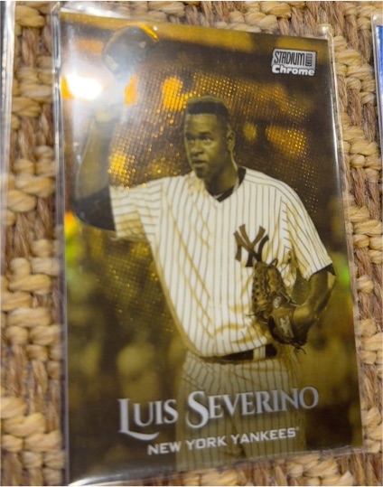 2019 Topps Stadium Club Red Foil #119 Luis Severino — front