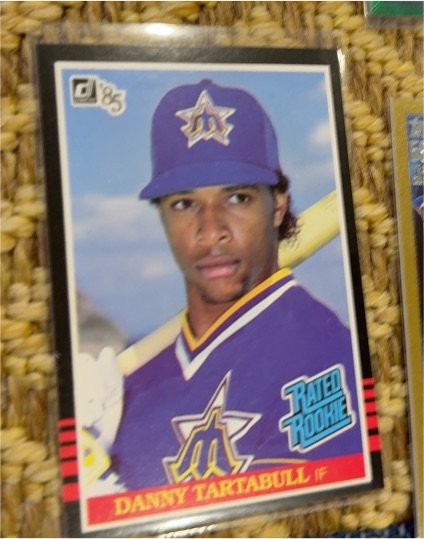 1985 Donruss #27 Danny Tartabull — front