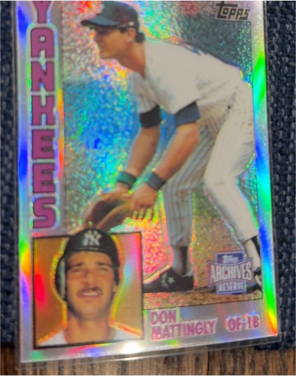 2002 Topps Archives Reserve #23 Don Mattingly — front