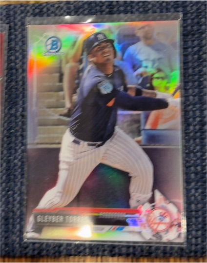 2017 Bowman Chrome Draft #BDC200 Gleyber Torres — front
