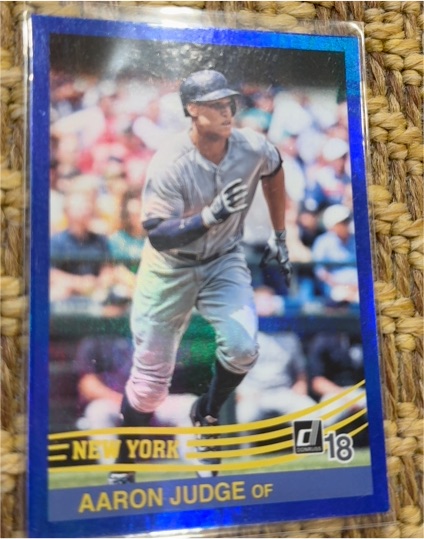 2018 Donruss #253 Aaron Judge — front
