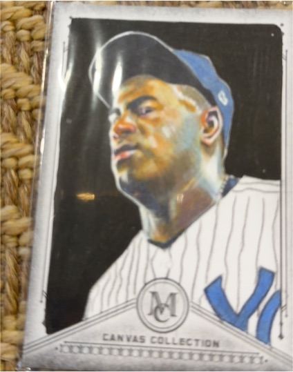 2019 Topps Museum Collection Canvas #CC-1 Aaron Judge — front