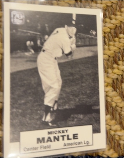 2021 Topps X Mickey Mantle Collection #26 — front