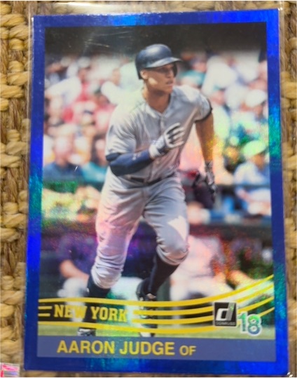 2018 Donruss #253 Aaron Judge — front