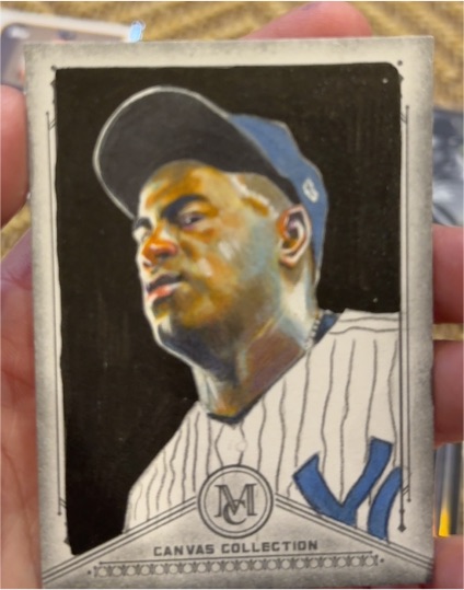 2019 Topps Museum Collection Canvas Collection Hideki Matsui — front