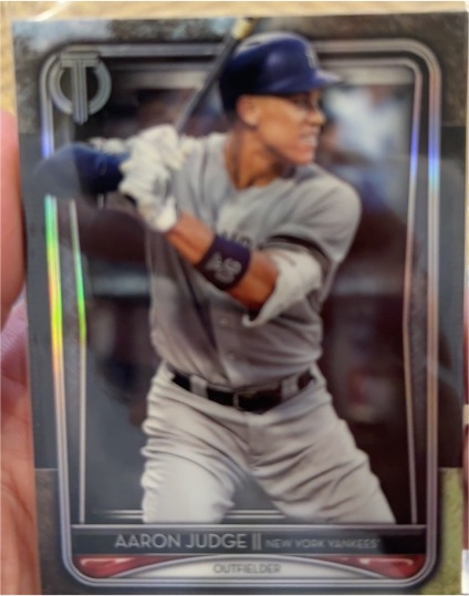 2020 Topps Tribute #24 Aaron Judge — front