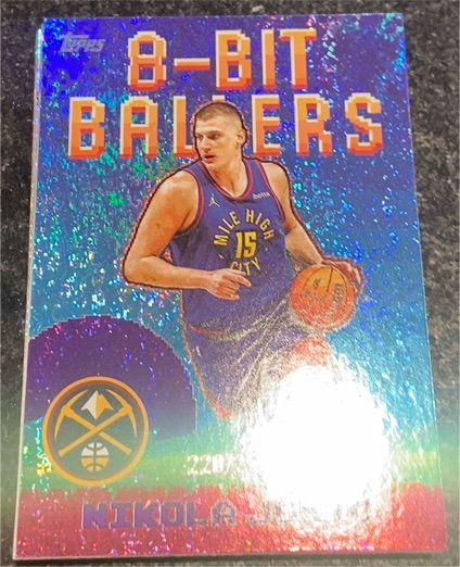 2025-26 Topps #8B-20 Nikola Jokić 8-Bit Ballers — front