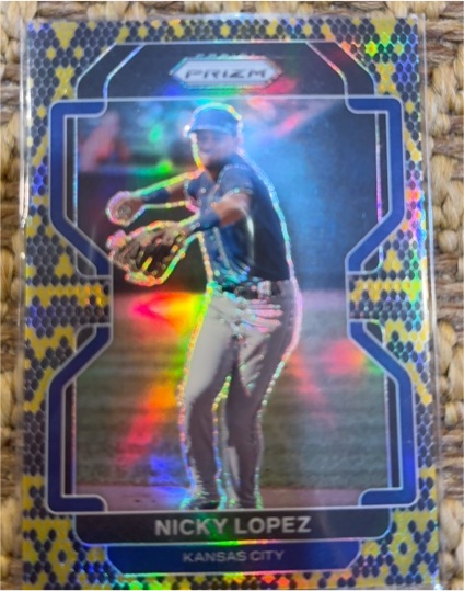 2022 Panini Prizm #129 Nicky Lopez — front