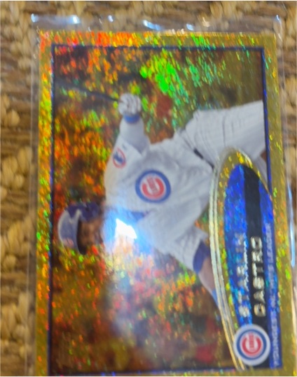 2012 Topps Diamond Anniversary Gold Starlin Castro #167 — front