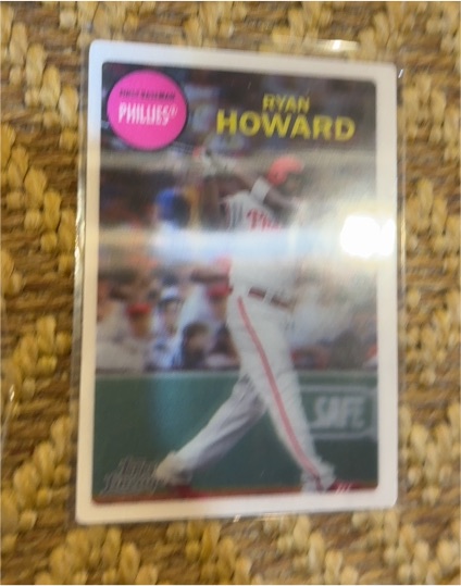 2011 Topps Lineage 3-D #T3D3 Ryan Howard — front