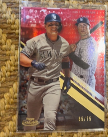 2019 Topps Gold Label Class 1 #46 Gleyber Torres — front