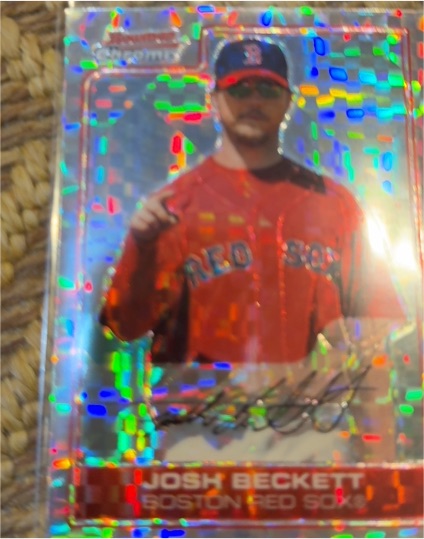 2006 Bowman Chrome #113 Josh Beckett — front