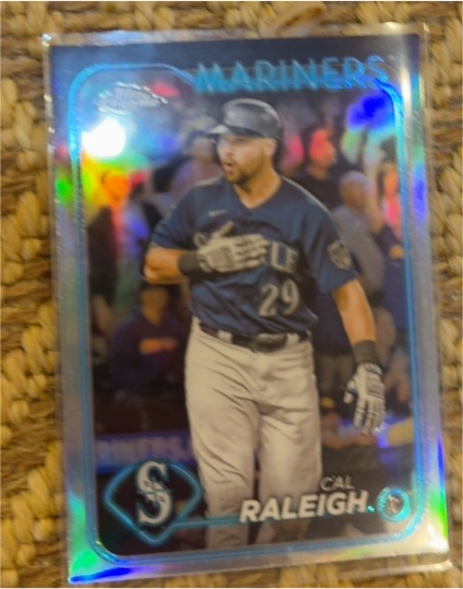 2024 Topps Series 1 #122 Cal Raleigh — front