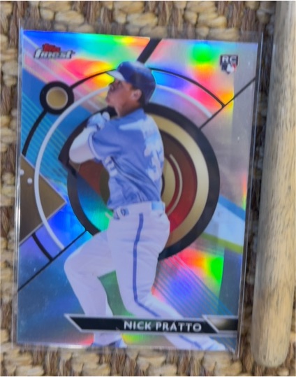 2023 Topps Finest #4 Nick Pratto — front