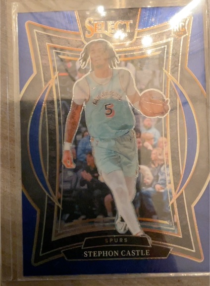 2024-25 Panini Select #72 Stephon Castle — front