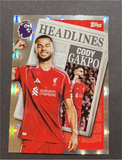 2025-26 Topps Premier League #446 Cody Gakpo — front