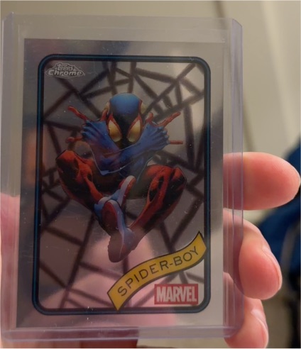 2025 Topps Chrome Marvel #57 Spider-Boy — front