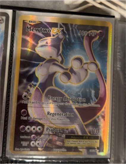2016 Pokémon XY Evolutions #103 Mewtwo EX — front
