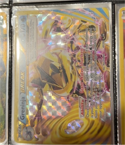 2016 Pokémon XY BREAKpoint #41 Greninja BREAK — front