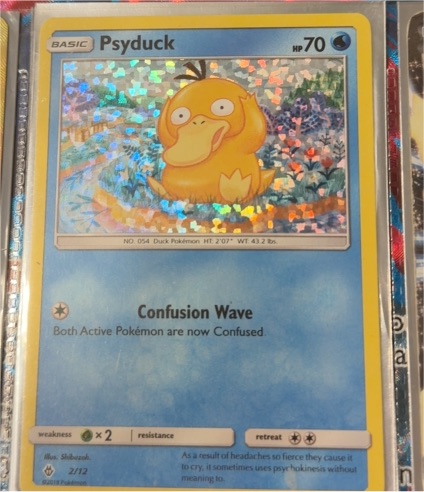 2018 McDonald's Promo #2 Psyduck — front