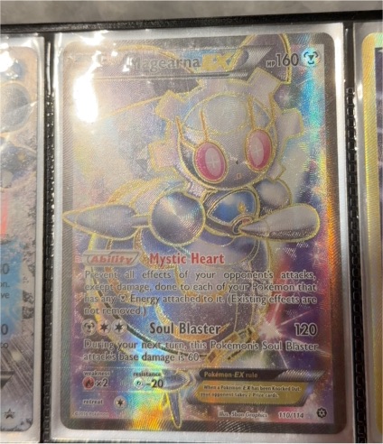 2016 Pokemon XY Steam Siege #110 Magearna EX — front