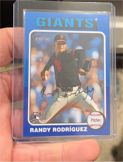 2024 Topps Heritage High Number #513 Randy Rodríguez — front