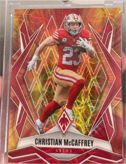 2025 Panini Phoenix #34 Christian McCaffrey — front