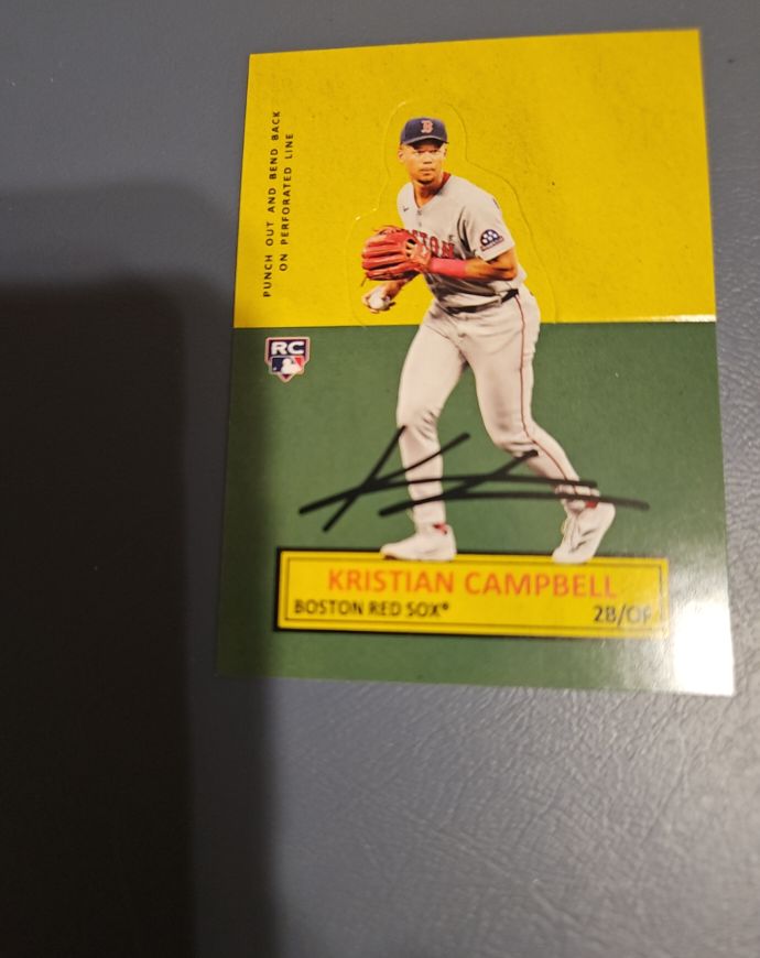 2025 Topps Archives #64SU-9 Kristian Campbell — front
